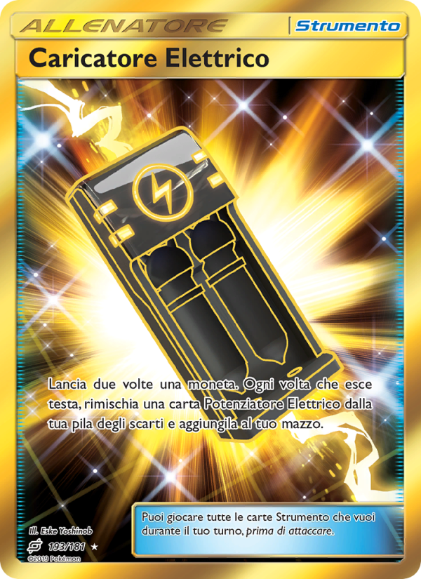 Caricatore Elettrico 193/196 — Team Up (Italian Pokémon TCG card)