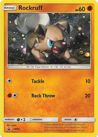 Rockruff SM06 — Sun & Moon Promos (Italian Pokémon TCG card)