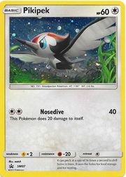 Pikipek SM07 — Sun & Moon Promos (Italian Pokémon TCG card)