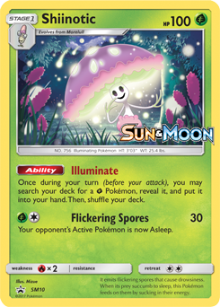 Shiinotic SM10 — Sun & Moon Promos (Italian Pokémon TCG card)
