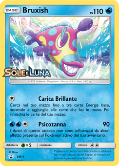 Bruxish SM11 — Sun & Moon Promos (Italian Pokémon TCG card)