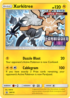 Xurkitree SM116 — Sun & Moon Promos (Italian Pokémon TCG card)