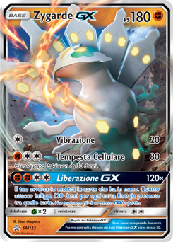 Zygarde GX SM122 — Sun & Moon Promos (Italian Pokémon TCG card)