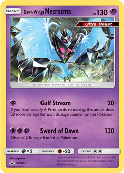 Necrozma Ali dell’Aurora SM123 — Sun & Moon Promos (Italian Pokémon TCG card)