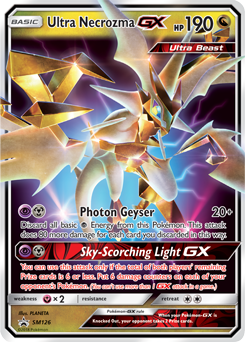 UltraNecrozma GX SM126 — Sun & Moon Promos (Italian Pokémon TCG card)