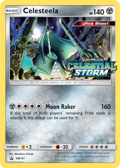 Celesteela SM131 — Sun & Moon Promos (Italian Pokémon TCG card)