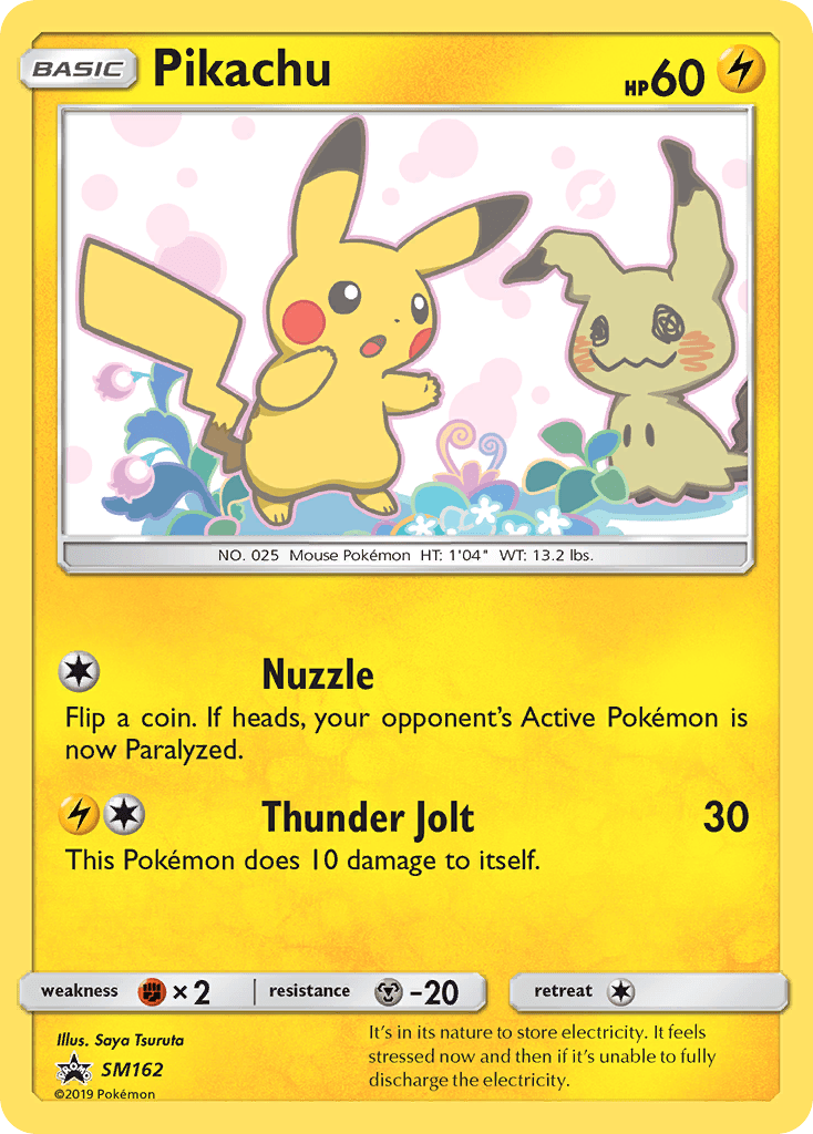 Pikachu SM162 — Sun & Moon Promos (Italian Pokémon TCG card)
