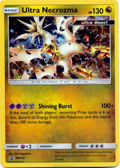 UltraNecrozma SM165 — Sun & Moon Promos (Italian Pokémon TCG card)