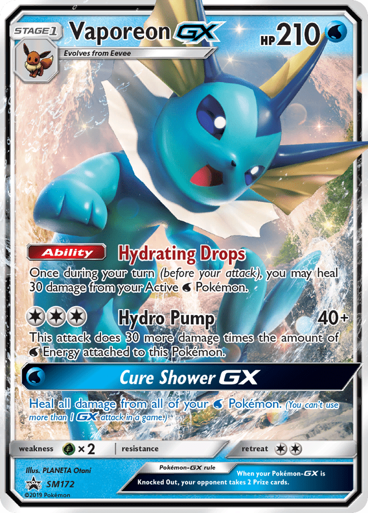 Flareon GX SM171 — Sun & Moon Promos (Italian Pokémon TCG card)