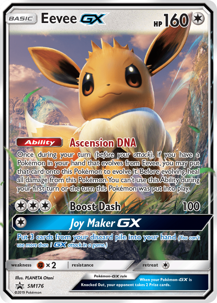 Eevee GX SM175 — Sun & Moon Promos (Italian Pokémon TCG card)