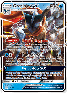 Greninja GX SM197 — Sun & Moon Promos (Italian Pokémon TCG card)