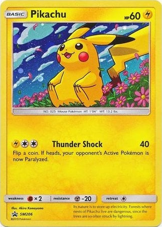 Pikachu SM206 — Sun & Moon Promos (Italian Pokémon TCG card)