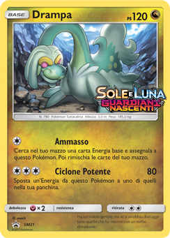 Drampa SM21 — Sun & Moon Promos (Italian Pokémon TCG card)