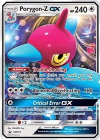 Porygon-Z GX SM216 — Sun & Moon Promos (Italian Pokémon TCG card)