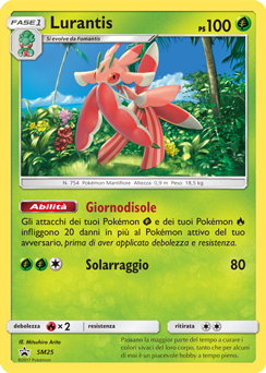 Lurantis SM25 — Sun & Moon Promos (Italian Pokémon TCG card)