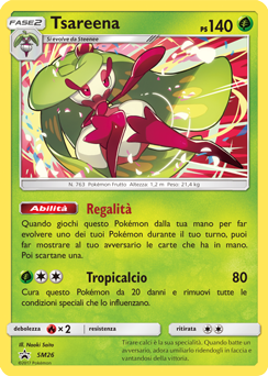 Tsareena SM26 — Sun & Moon Promos (Italian Pokémon TCG card)