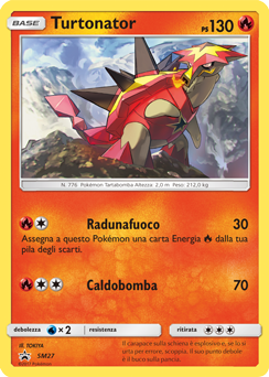 Turtonator SM27 — Sun & Moon Promos (Italian Pokémon TCG card)