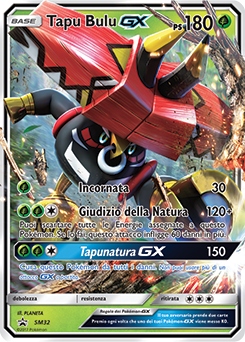 Tapu Bulu GX SM32 — Sun & Moon Promos (Italian Pokémon TCG card)