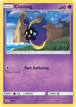 Cosmog SM42 — Sun & Moon Promos (Italian Pokémon TCG card)