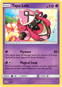 Tapu Lele SM45 — Sun & Moon Promos (Italian Pokémon TCG card)