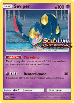 Seviper SM46 — Sun & Moon Promos (Italian Pokémon TCG card)