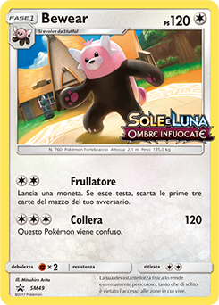Bewear SM49 — Sun & Moon Promos (Italian Pokémon TCG card)
