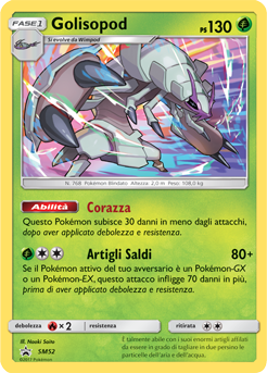 Golisopod SM52 — Sun & Moon Promos (Italian Pokémon TCG card)