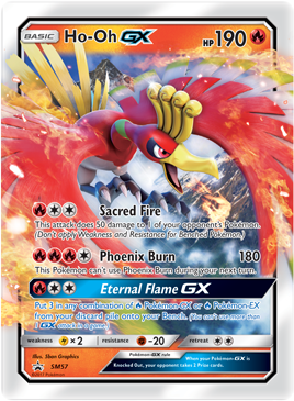 Ho-Oh GX SM57 — Sun & Moon Promos (Italian Pokémon TCG card)