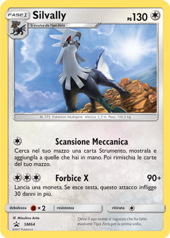 Silvally SM64 — Sun & Moon Promos (Italian Pokémon TCG card)