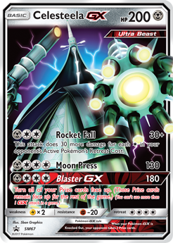 Celesteela GX SM67 — Sun & Moon Promos (Italian Pokémon TCG card)