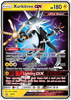 Xurkitree GX SM68 — Sun & Moon Promos (Italian Pokémon TCG card)