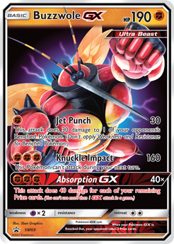 Buzzwole GX SM69 — Sun & Moon Promos (Italian Pokémon TCG card)