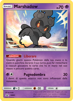 Marshadow SM85 — Sun & Moon Promos (Italian Pokémon TCG card)