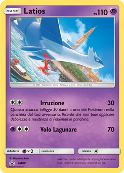 Latios SM88 — Sun & Moon Promos (Italian Pokémon TCG card)