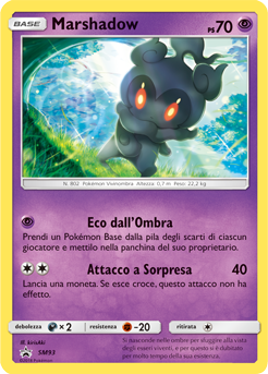 Marshadow SM93 — Sun & Moon Promos (Italian Pokémon TCG card)