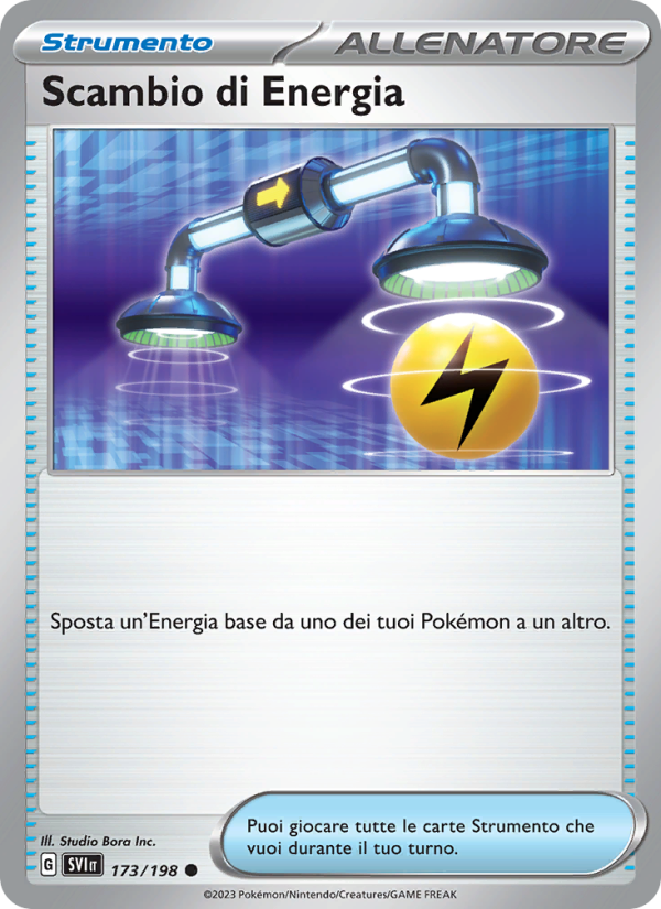 Scambio di Energia 173/258 — Scarlet & Violet (Italian Pokémon TCG card)