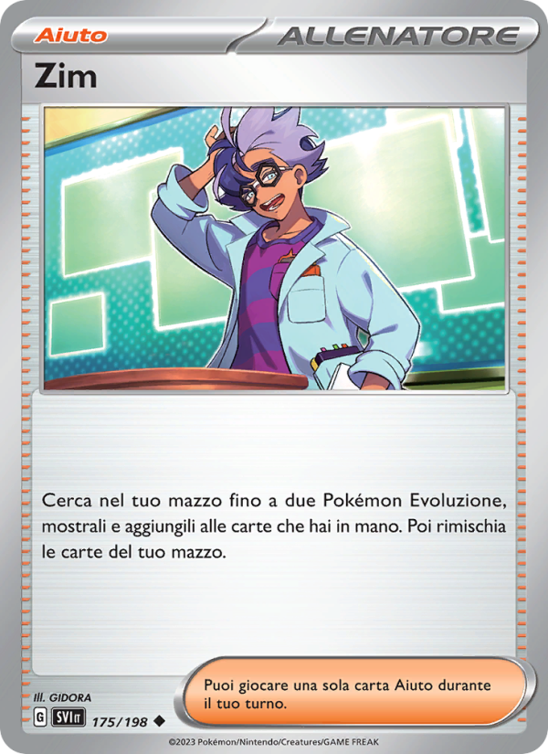 Zim 175/258 — Scarlet & Violet (Italian Pokémon TCG card)