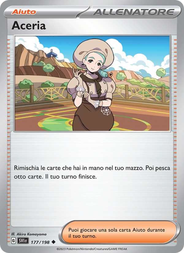 Aceria 177/258 — Scarlet & Violet (Italian Pokémon TCG card)