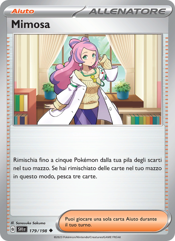 Mimosa 179/258 — Scarlet & Violet (Italian Pokémon TCG card)