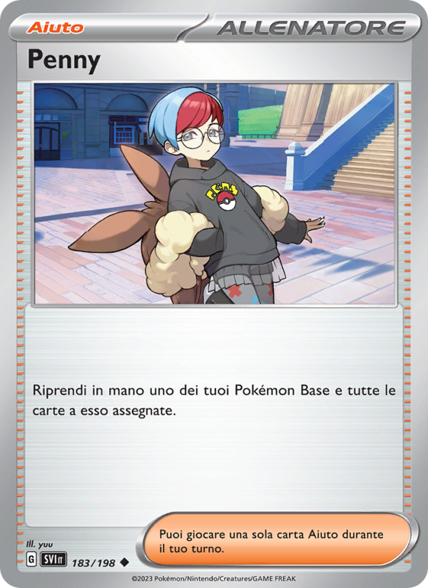 Penny 183/258 — Scarlet & Violet (Italian Pokémon TCG card)