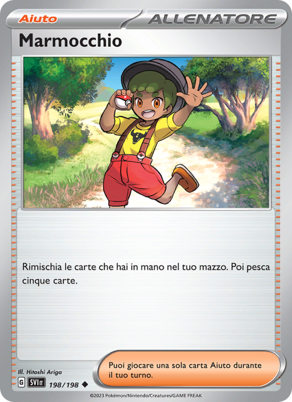 Marmocchio 198/258 — Scarlet & Violet (Italian Pokémon TCG card)