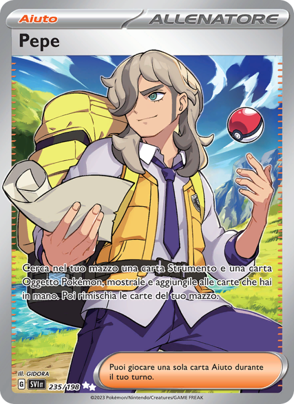 Pepe 235/258 — Scarlet & Violet (Italian Pokémon TCG card)