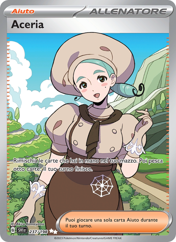 Aceria 237/258 — Scarlet & Violet (Italian Pokémon TCG card)