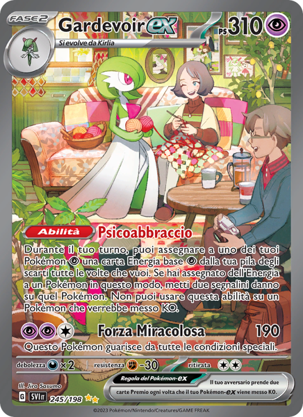 Gardevoir-ex 245/258 — Scarlet & Violet (Italian Pokémon TCG card)