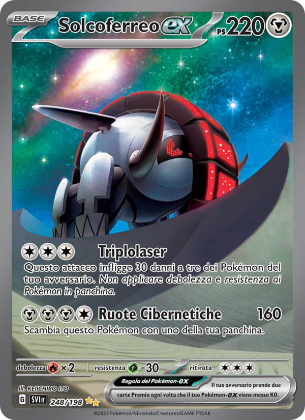 Solcoferreo-ex 248/258 — Scarlet & Violet (Italian Pokémon TCG card)