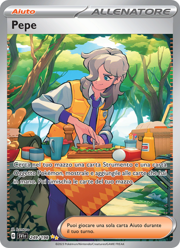 Pepe 249/258 — Scarlet & Violet (Italian Pokémon TCG card)