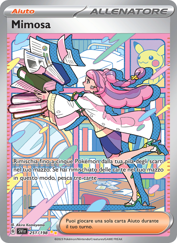 Mimosa 251/258 — Scarlet & Violet (Italian Pokémon TCG card)