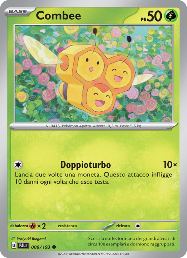 Combee 008/279 — Paldea Evolved (Italian Pokémon TCG card)