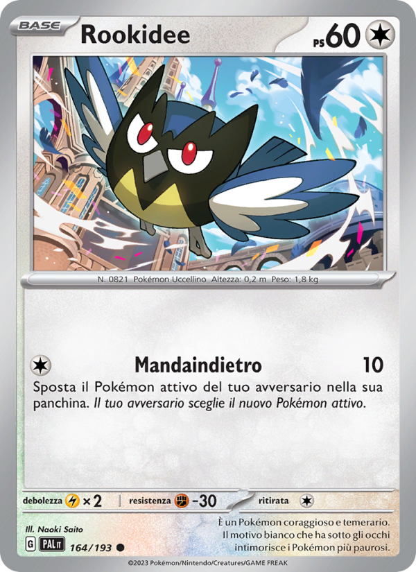 Rookidee 164/279 — Paldea Evolved (Italian Pokémon TCG card)