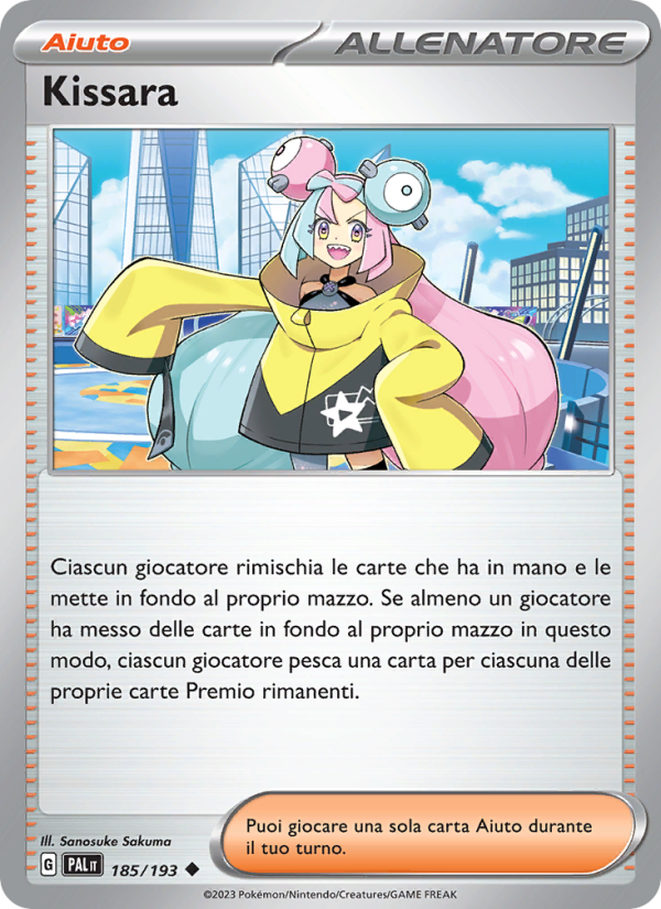 Kissara 185/279 — Paldea Evolved (Italian Pokémon TCG card)